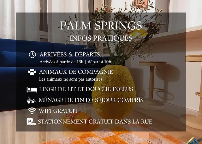 Palm Springs - Art Deco Au Coeur De Malo-les-bains