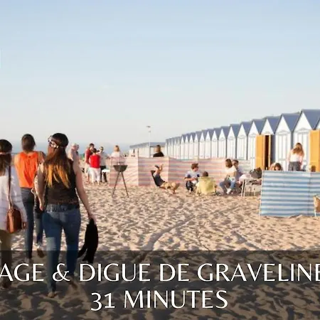 Palm Springs - Art Deco Au Coeur De Malo-les-bains Lejlighed *